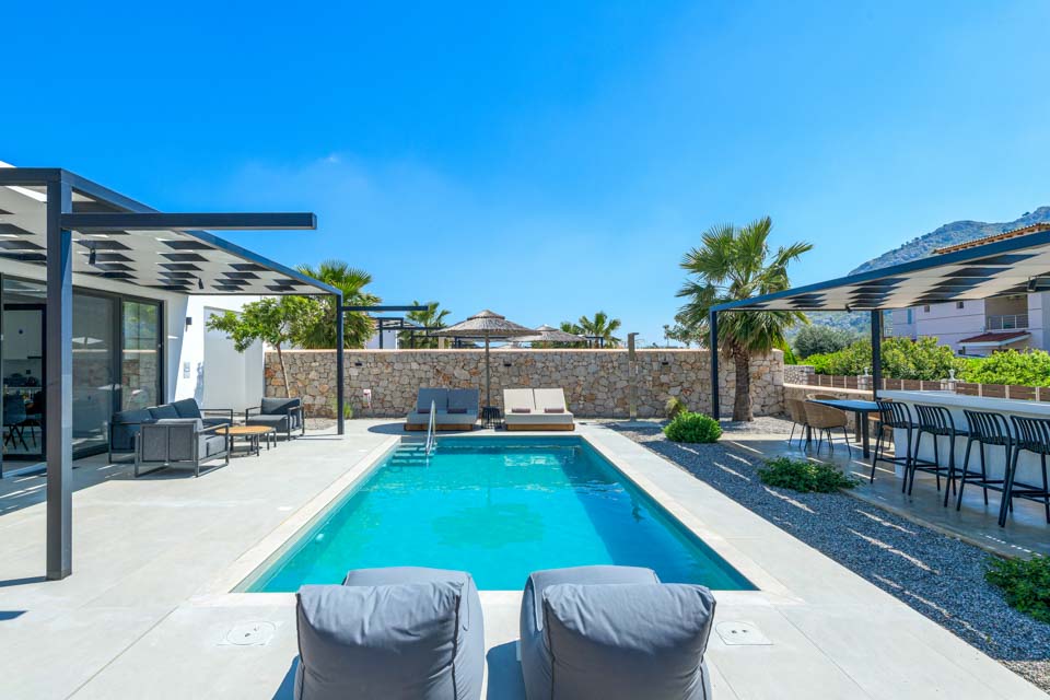 Relaxing Escape at Private Villa Zen Soto in Kolymbia, Rhodes
